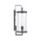 Atlas Lighting Hopkins 18'' High 1Lt Outdoor Sconce, Black/Clear