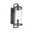Atlas Lighting Hopkins 18'' High 1Lt Outdoor Sconce, Black/Clear