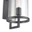 Atlas Lighting Hopkins 18'' High 1Lt Outdoor Sconce, Black/Clear