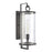 Atlas Lighting Hopkins 20.25'' High 1Lt Outdoor Sconce, Black/Clear