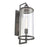 Atlas Lighting Hopkins 20.25'' High 1Lt Outdoor Sconce, Black/Clear