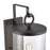 Atlas Lighting Hopkins 20.25'' High 1Lt Outdoor Sconce, Black/Clear