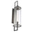 Atlas Lighting Hopkins 30'' High 1Lt Outdoor Sconce, Black/Clear
