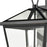 Atlas Lighting Main Street 21''H 4Lt Outdoor Sconce, Black/Clear