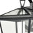 Atlas Lighting Main Street 23''H 4Lt Outdoor Sconce, Black/Clear