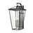 Atlas Lighting Main Street 28''H 4Lt Outdoor Sconce, Black/Clear