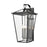 Atlas Lighting Main Street 28''H 4Lt Outdoor Sconce, Black/Clear