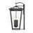 Atlas Lighting Main Street 28''H 4Lt Outdoor Sconce, Black/Clear