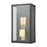 Atlas Lighting McKenzie 11''H 1Lt Outdoor Sconce, Blackened Bronze