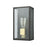 Atlas Lighting McKenzie 11''H 1Lt Outdoor Sconce, Blackened Bronze