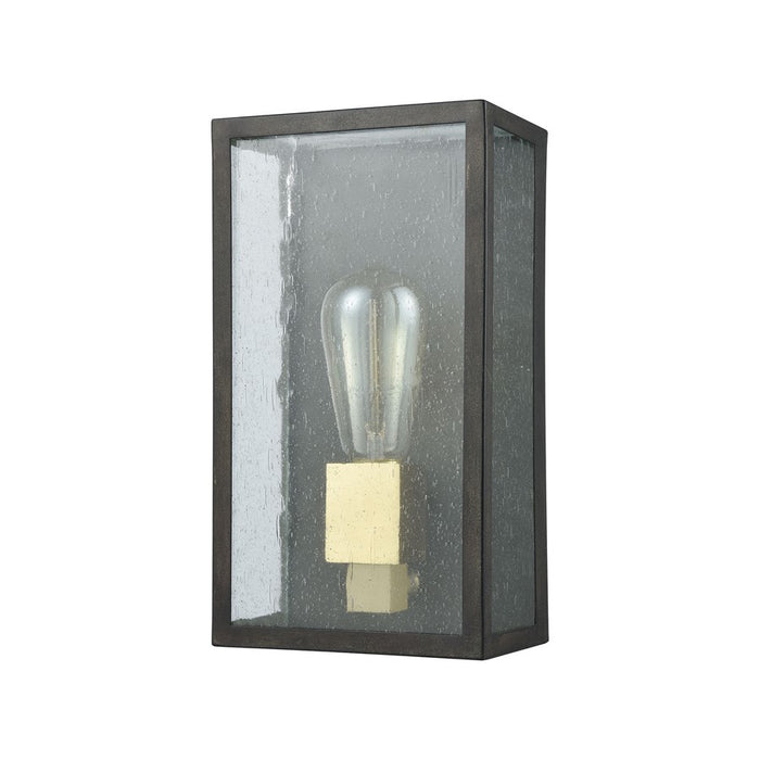 Atlas Lighting McKenzie 11''H 1Lt Outdoor Sconce, Blackened Bronze