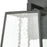 Atlas Lighting Meditterano 22''H 4Lt Outdoor Sconce, Black/Clear