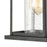 Atlas Lighting Minersville 17''H 1Lt Outdoor Sconce, Black/Clear