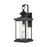 Atlas Lighting Minersville 21''H 1Lt Outdoor Sconce, Black/Clear