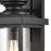 Atlas Lighting Minersville 21''H 1Lt Outdoor Sconce, Black/Clear