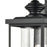 Atlas Lighting Minersville 23''H 3Lt Outdoor Sconce, Black/Clear
