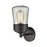 Atlas Lighting Mullen Gate 11''H 1Lt Outdoor Sconce, Bronze/Clear
