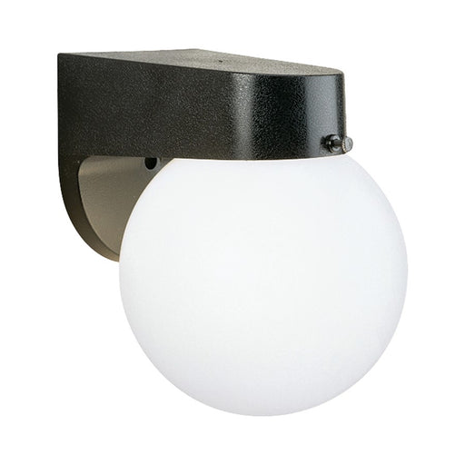 Atlas Lighting Nome 7'' High 1Lt Outdoor Sconce, Black/White