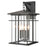 Atlas Lighting Oak Park 20'' High 4Lt Outdoor Sconce, Black/Clear - OL11192-BK