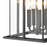 Atlas Lighting Oak Park 20'' High 4Lt Outdoor Sconce, Black/Clear