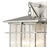 Atlas Lighting Oak Park 20''H 4Lt Outdoor Sconce, Aluminum/Clear