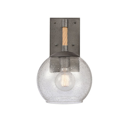 Atlas Lighting Orlando 13.5'' High 1Lt Outdoor Sconce, Iron/Clear - OL11198-BK