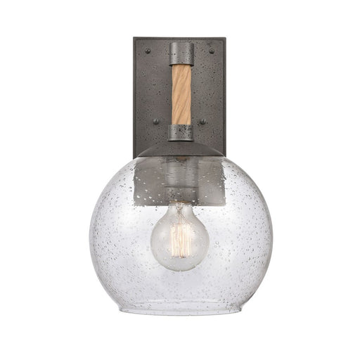 Atlas Lighting Orlando 15.5'' High 1Lt Outdoor Sconce, Iron/Clear - OL11199-BK