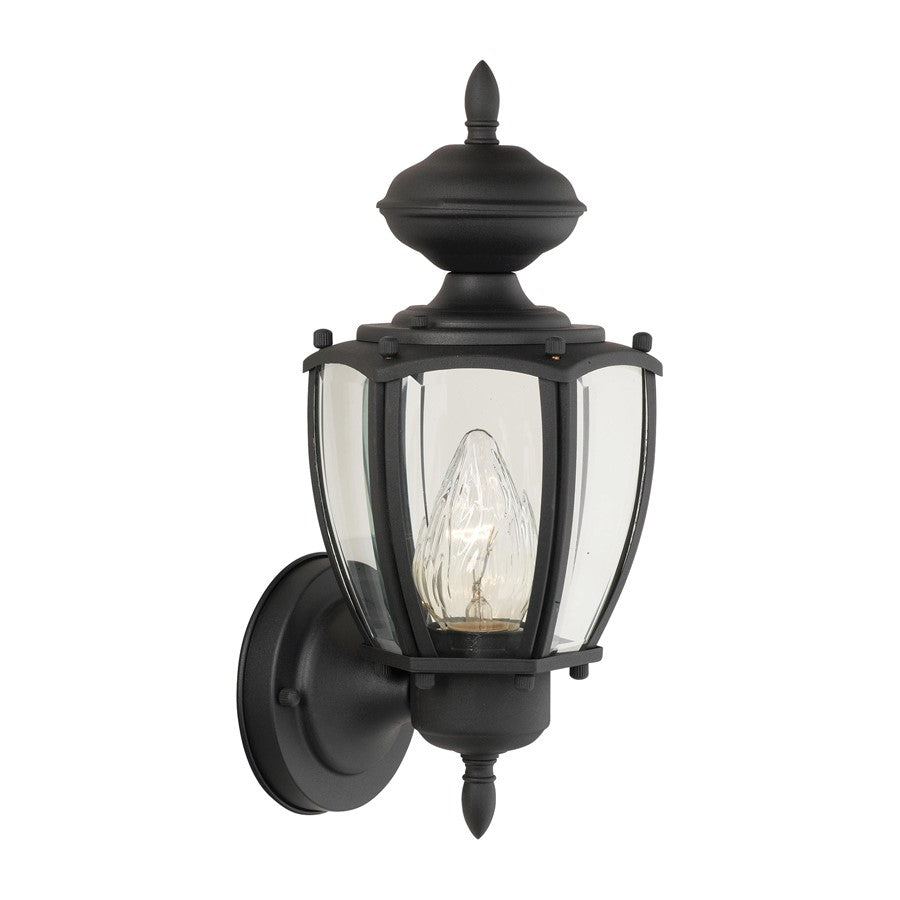 Atlas Lighting Park Avenue 12'' High 1Lt Outdoor Sconce, Black