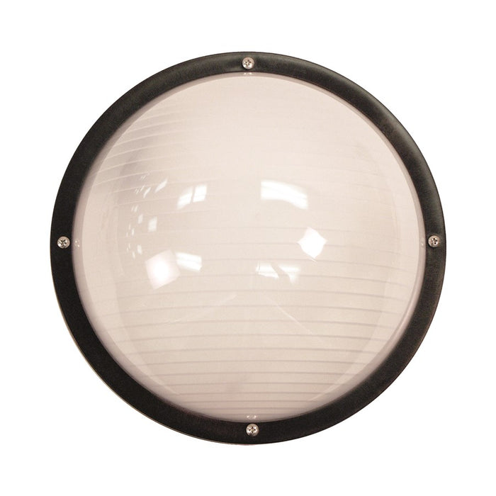 Atlas Lighting Port 5'' High 1Lt Outdoor Sconce, Bronze/White