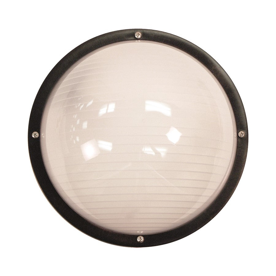 Atlas Lighting Port 5'' High 1Lt Outdoor Sconce, Bronze/White