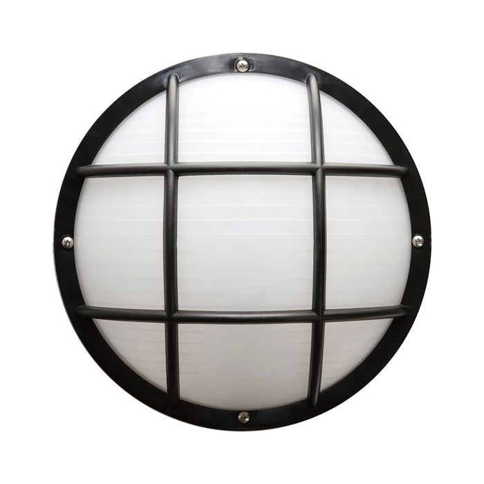Atlas Lighting Port 5.15'' High 1Lt Outdoor Sconce, Bronze/White