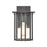 Atlas Lighting Radnor 10''H 1Lt Outdoor Sconce, Matte Black/Clear