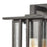Atlas Lighting Radnor 10''H 1Lt Outdoor Sconce, Matte Black/Clear