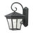 Atlas Lighting Ridgewood 15'' High 1Lt Outdoor Sconce, Black/Clear