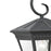 Atlas Lighting Ridgewood 15'' High 1Lt Outdoor Sconce, Black/Clear