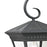 Atlas Lighting Ridgewood 18'' High 1Lt Outdoor Sconce, Black/Clear