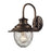 Atlas Lighting Searsport 13'' High 1Lt Outdoor Sconce, Bronze/Clear