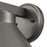 Atlas Lighting Thane 8.25''H 1Lt Outdoor Sconce, Hematite/Bronze