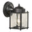 Atlas Lighting Tipton 7.5'' High 1Lt Outdoor Sconce, Black/Clear