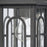 Atlas Lighting Triumph 14.5'' High 1Lt Outdoor Sconce, Black/Clear