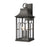 Atlas Lighting Triumph 21'' High 2Lt Outdoor Sconce, Black/Clear