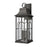 Atlas Lighting Triumph 23'' High 3Lt Outdoor Sconce, Black/Clear