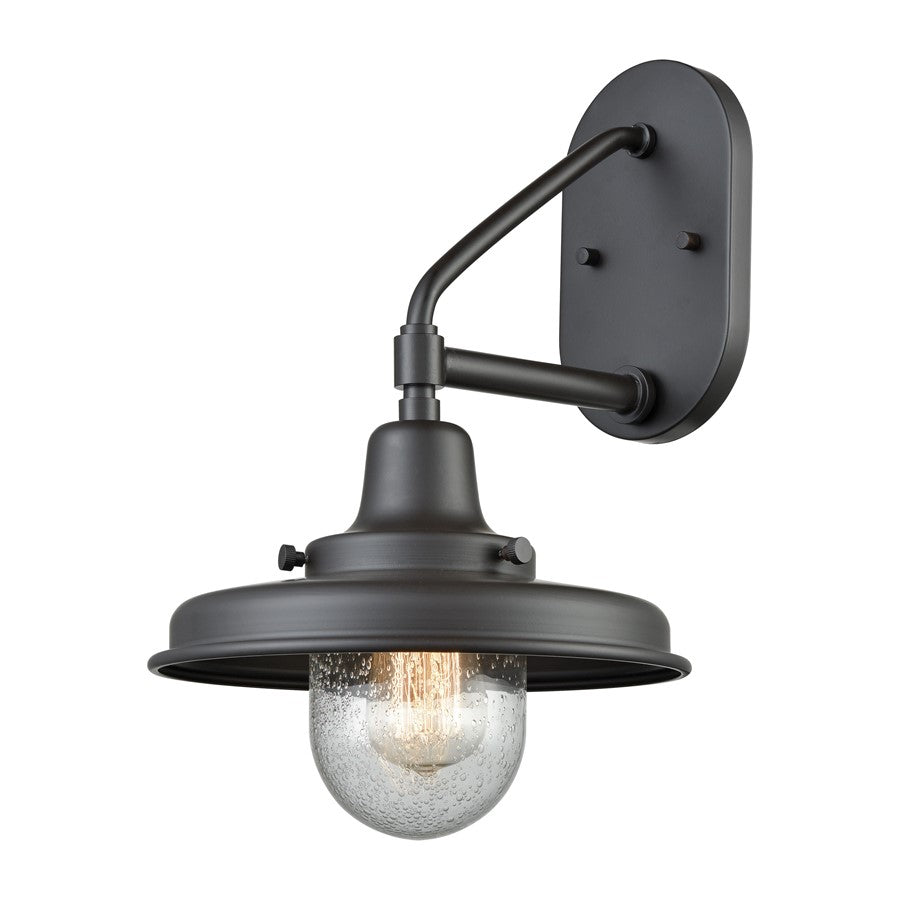Atlas Lighting Vinton Station 15''H 1Lt Outdoor Sconce, Bronze