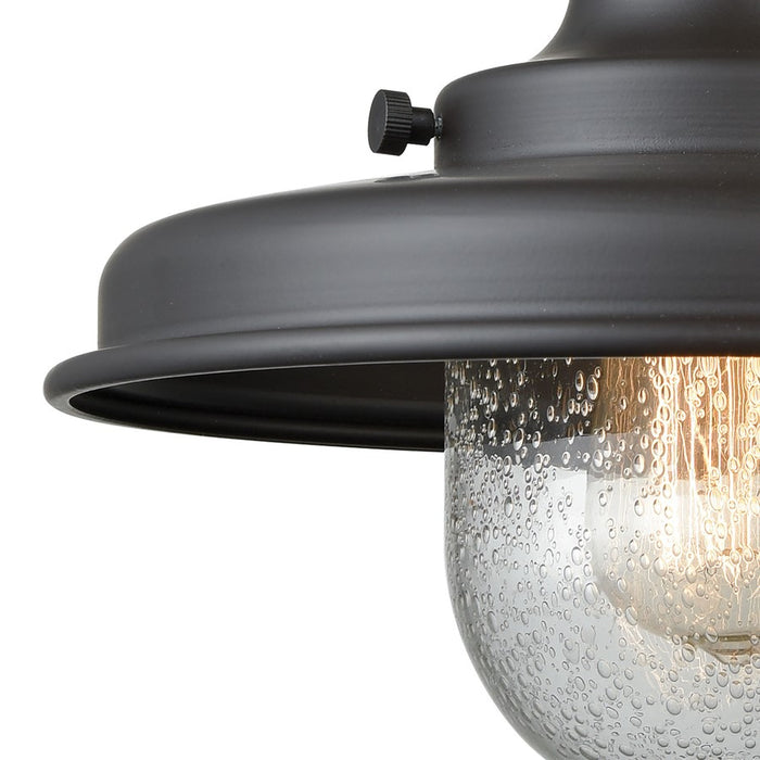Atlas Lighting Vinton Station 15''H 1Lt Outdoor Sconce, Bronze