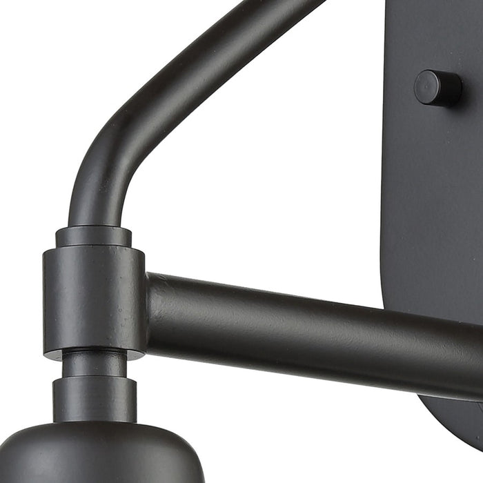Atlas Lighting Vinton Station 15''H 1Lt Outdoor Sconce, Bronze