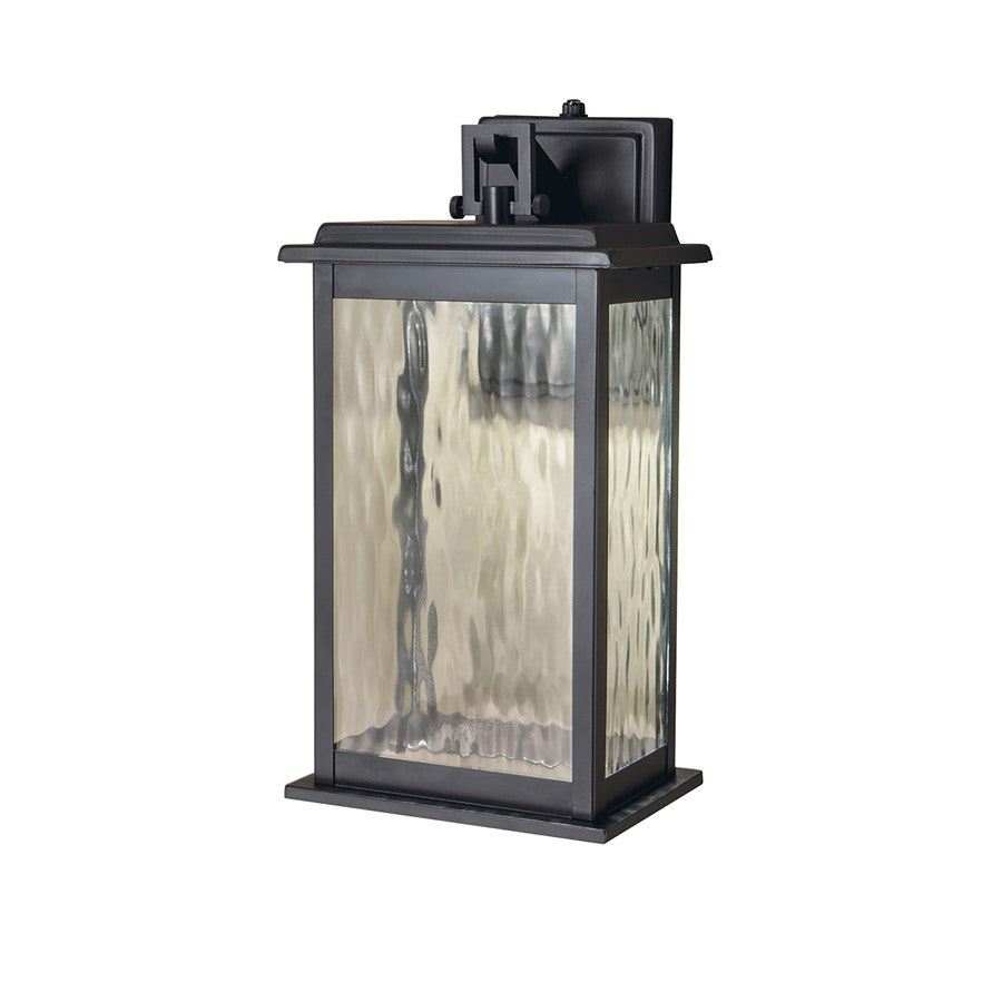 Atlas Lighting Weymouth 13.75''H LED Outdoor Sconce, Gun Metal - OL11238-BK