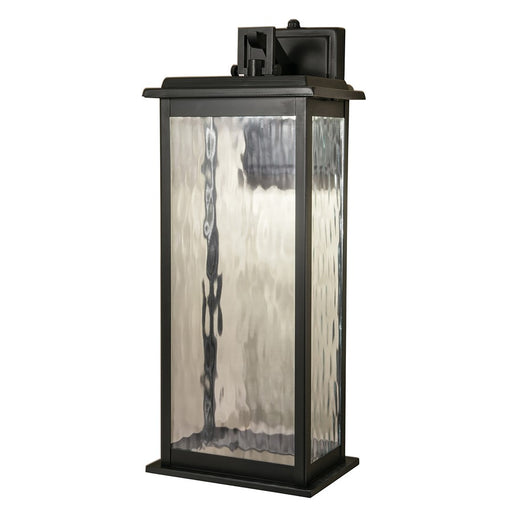 Atlas Lighting Weymouth 17.75''H LED Outdoor Sconce, Gun Metal - OL11239-BK