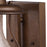 Atlas Lighting Wikshire 15''H 1Lt Outdoor Sconce, Coffee/Clear