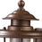 Atlas Lighting Wikshire 15''H 1Lt Outdoor Sconce, Coffee/Clear