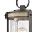 Atlas Lighting Annenberg 19''H 1Lt Outdoor Post Light, Iron/Clear